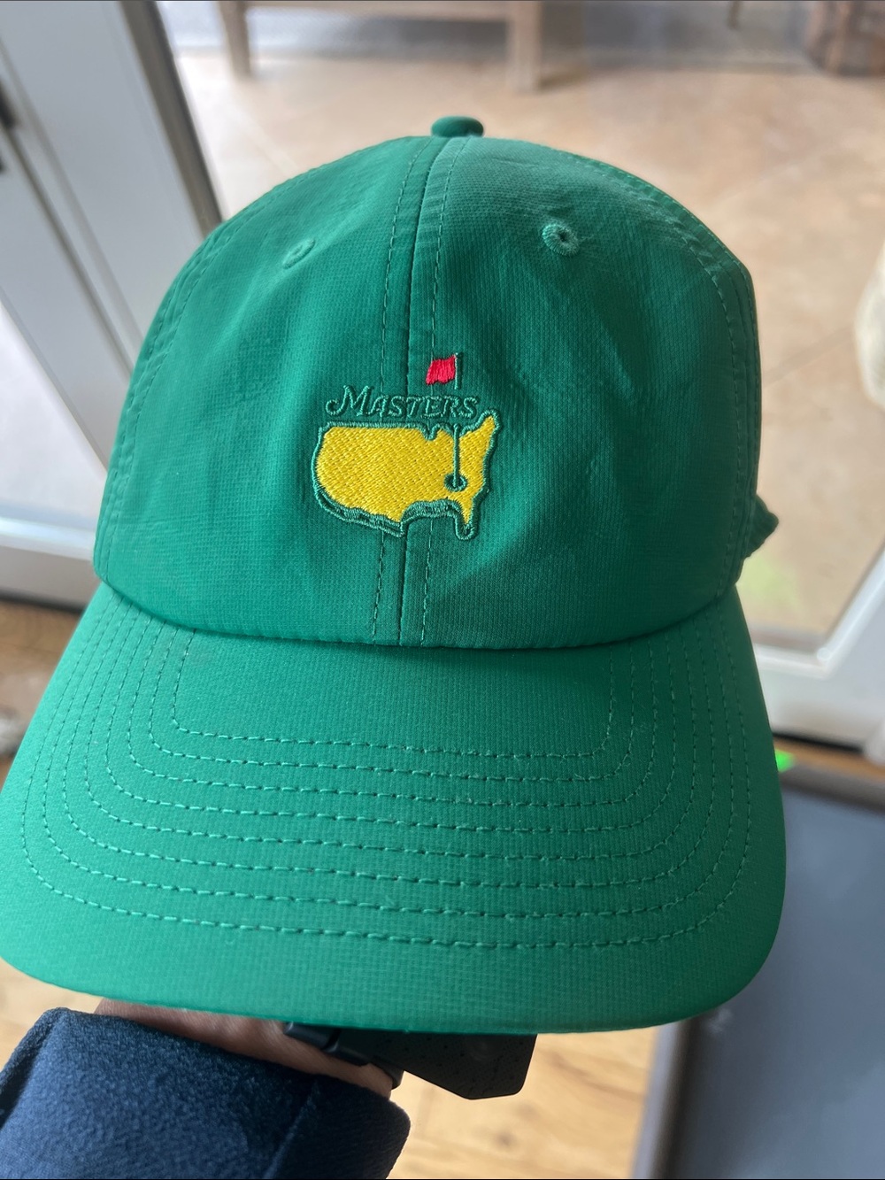MASTERS GOLF HAT CAP GREEN LIKE NEW!